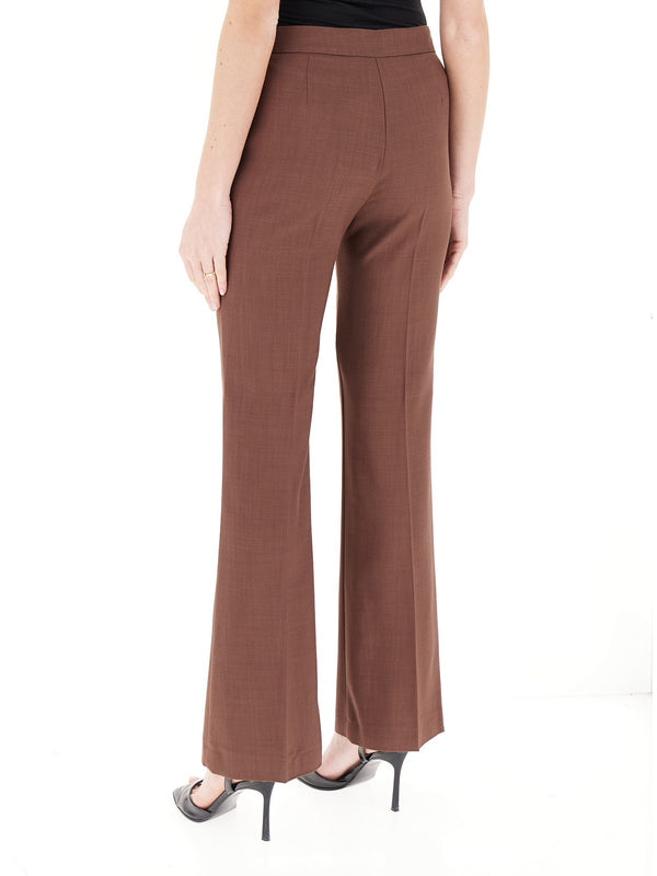 Pinko Pantalone New Serenidad Pantalone Frisot Marrone - 107595-A2W6-L78