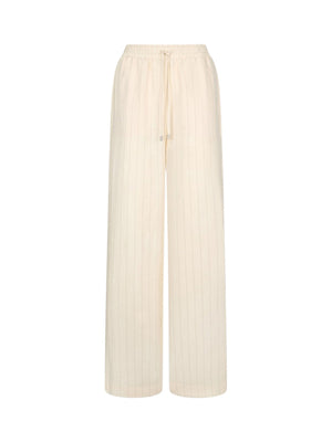 Liu jo Pantalone Gessati tessuto Cremino stripe CA6113 T557A-P9579