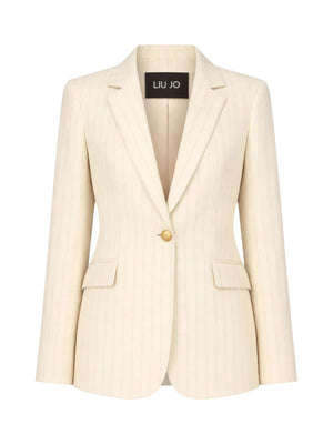 Liu jo Giacca Cremino stripe CA6115 T557A-P9579