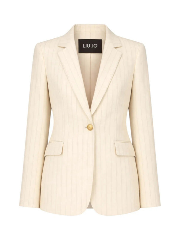 Liu jo Giacca Cremino stripe CA6115 T557A-P9579