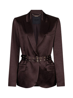 Liu jo Giacca Chocolate black CA6146 T450A-P9576