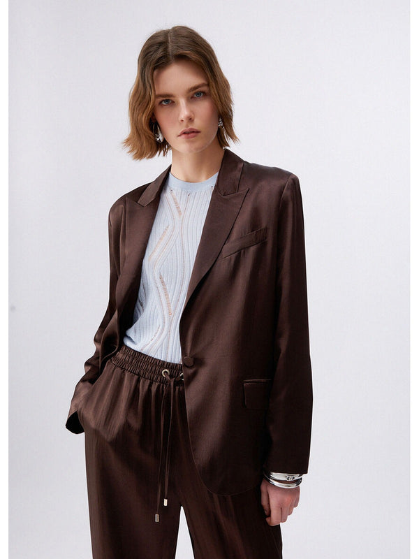 Liu jo Giacca Chocolate black CA6146 T450A-P9576