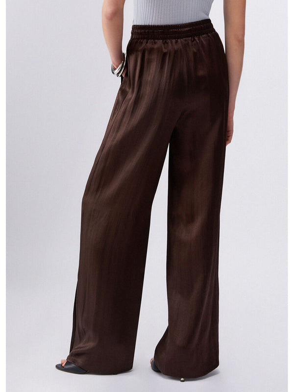 Liu jo Pantalone tessuto Chocolate black CA6147 T450A-P9576