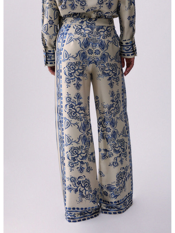 Liu jo Pantalone tessuto St.foulard araldic b CA6230 TS555-P9652