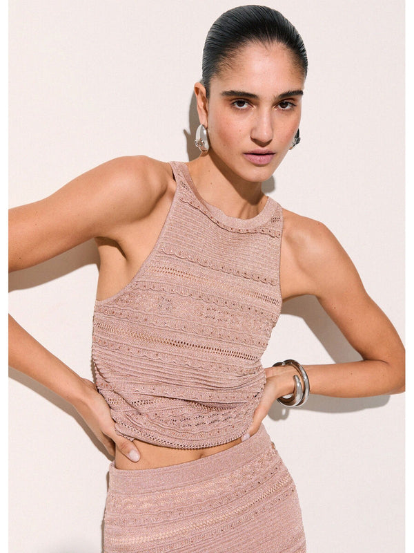 Liu jo Maglieria Nude lt.rose lux CA6238 MA06S-A4389