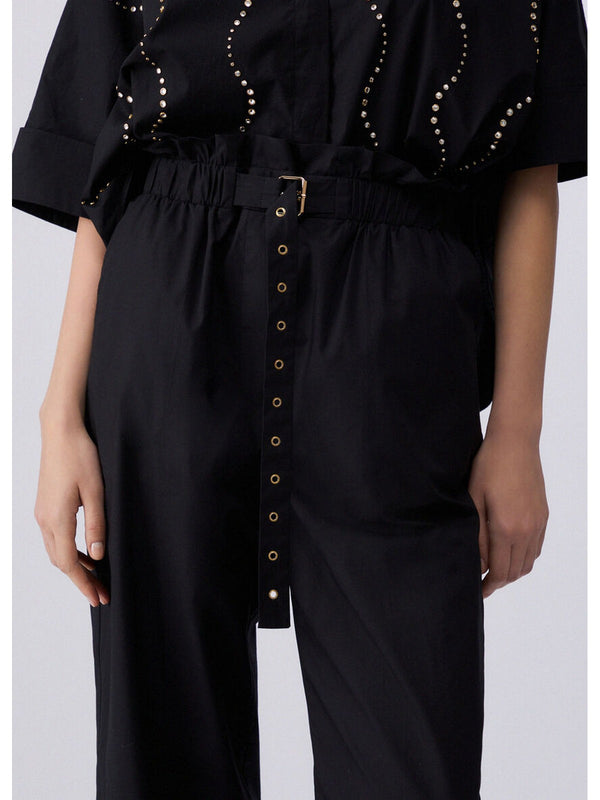 Liu jo Pantalone tessuto Nero CA6249 TS246-22222