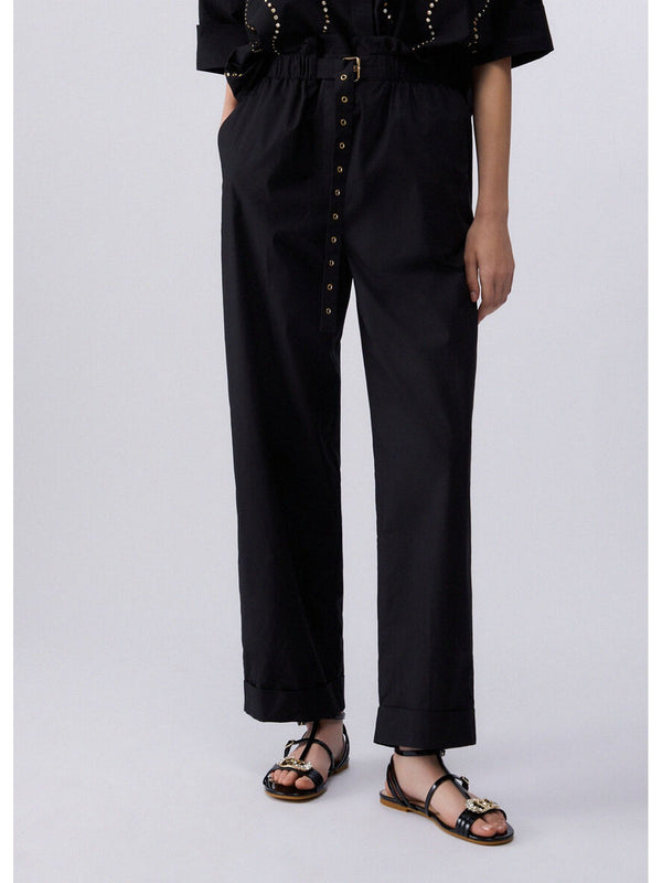 Liu jo Pantalone tessuto Nero CA6249 TS246-22222