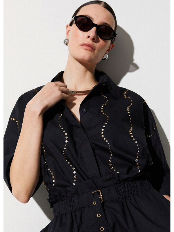 Liu jo Camicia Nero CA6345 TS246-22222
