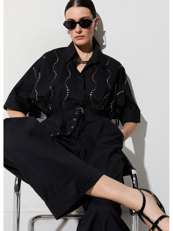 Liu jo Camicia Nero CA6345 TS246-22222