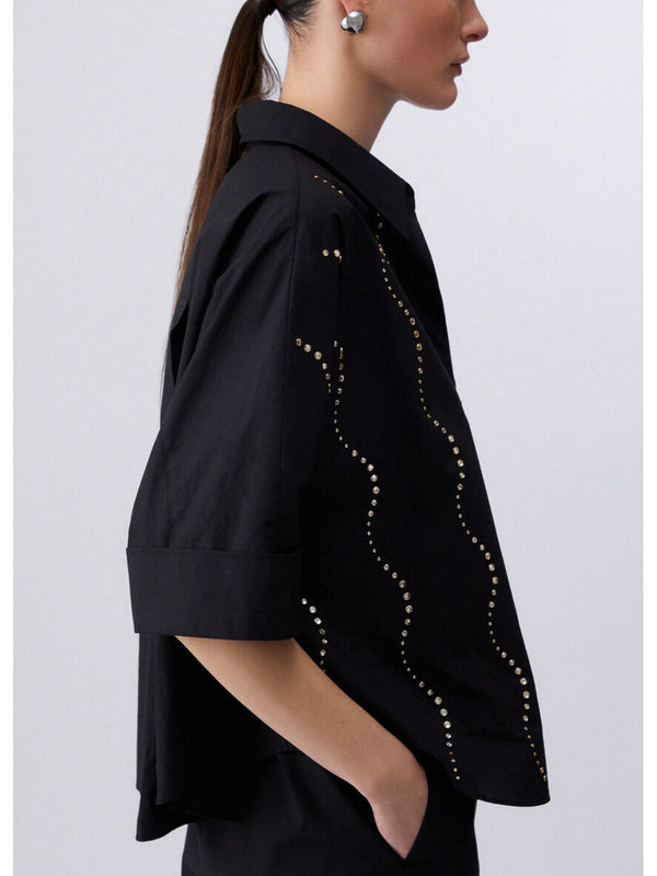 Liu jo Camicia Nero CA6345 TS246-22222