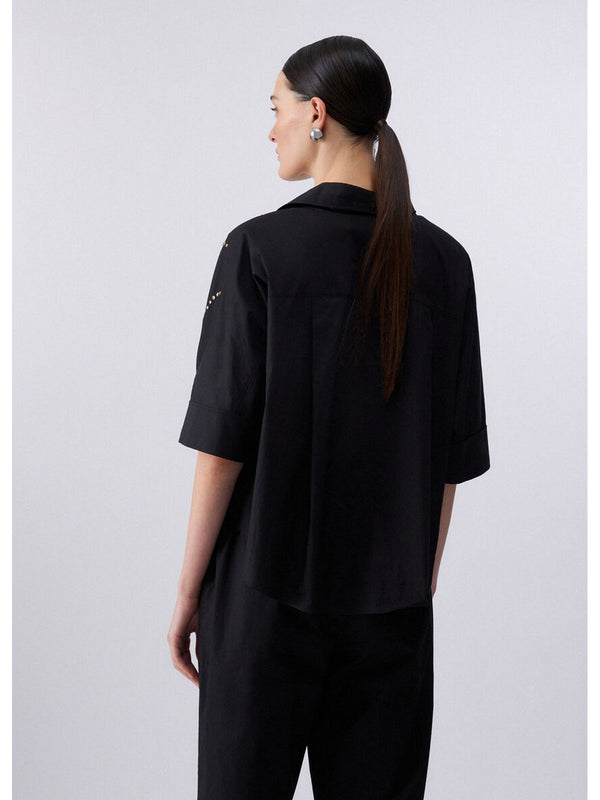 Liu jo Camicia Nero CA6345 TS246-22222