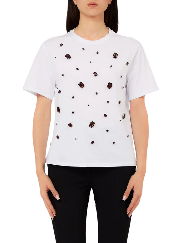 Liu jo T-shirt Bianco ottico CA6350 J6308-11111