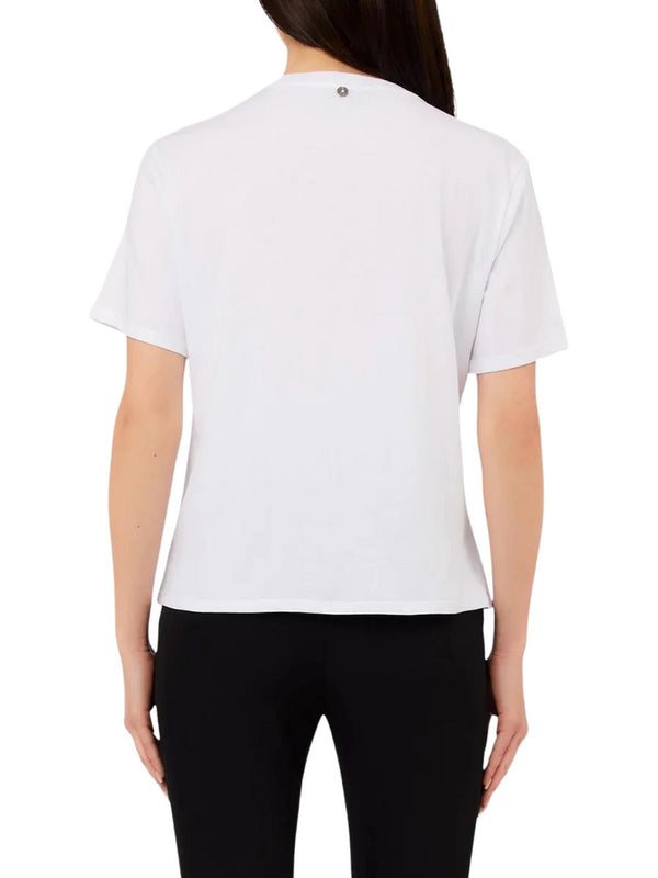 Liu jo T-shirt Bianco ottico CA6350 J6308-11111