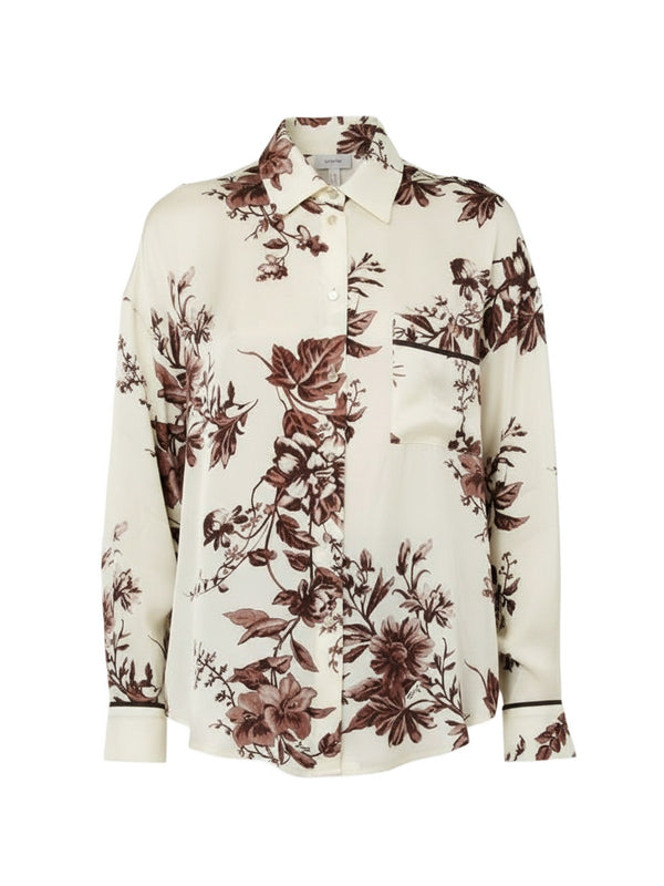 Liu jo Camicia Choco ramage CA6366 TS061-P9654