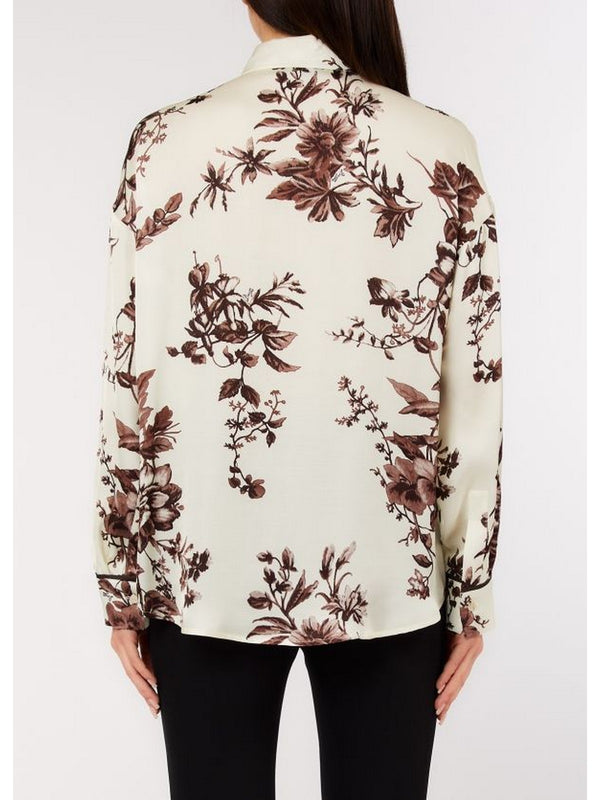 Liu jo Camicia Choco ramage CA6366 TS061-P9654