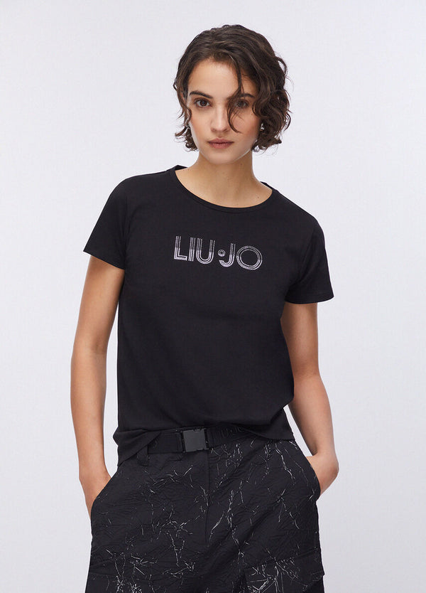 Liu jo T-shirt Nero/LiuJo TA6056 JS923-W9415