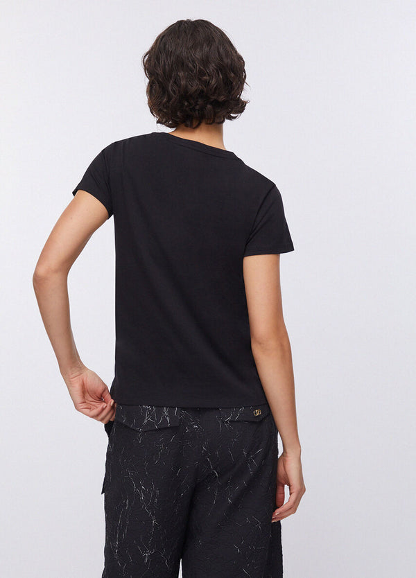 Liu jo T-shirt Nero/LiuJo TA6056 JS923-W9415