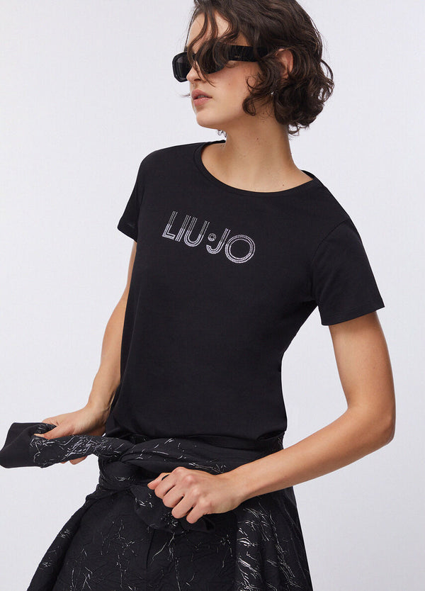 Liu jo T-shirt Nero/LiuJo TA6056 JS923-W9415