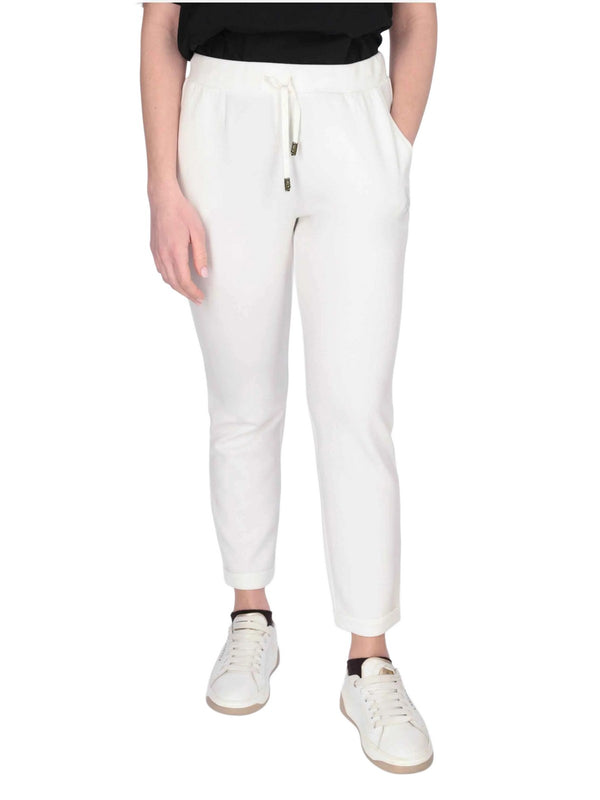 Liu jo Pantalone tessuto White milk TA6081 JS869-10105