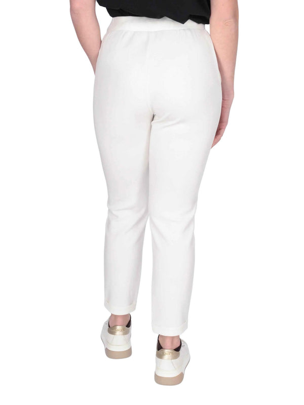 Liu jo Pantalone tessuto White milk TA6081 JS869-10105