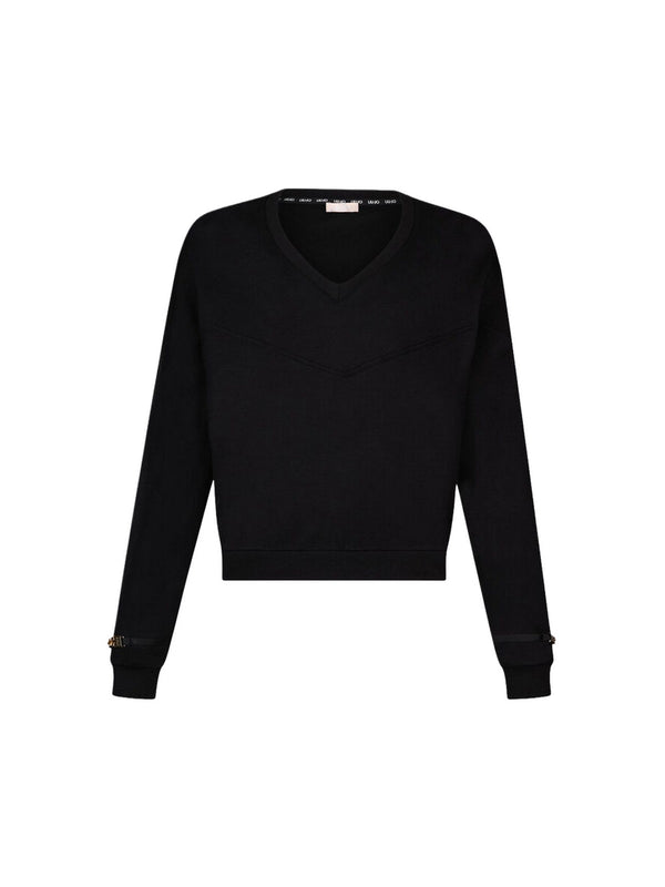 Liu jo Felpa con dettagli chain TA6242 JS182-22222