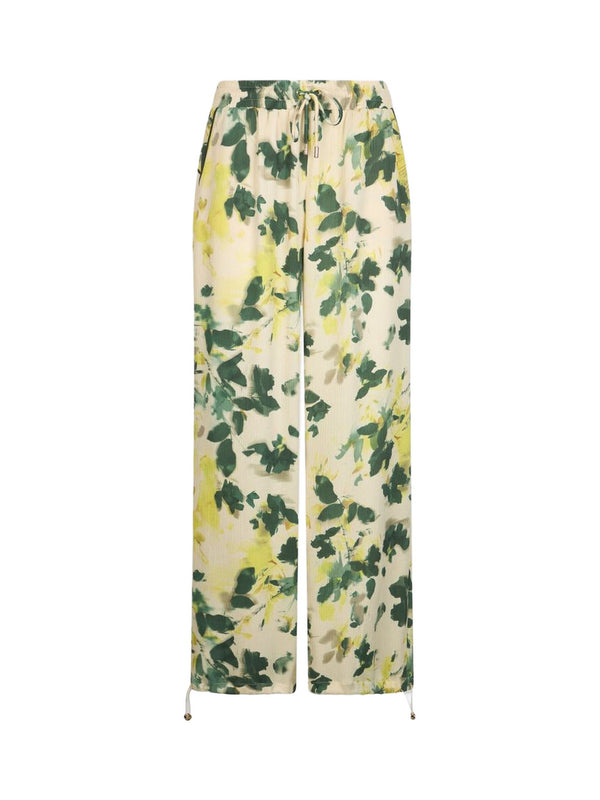 Liu jo Pantalone tessuto Green shades/wh.milk TA6257 T358A-P9217