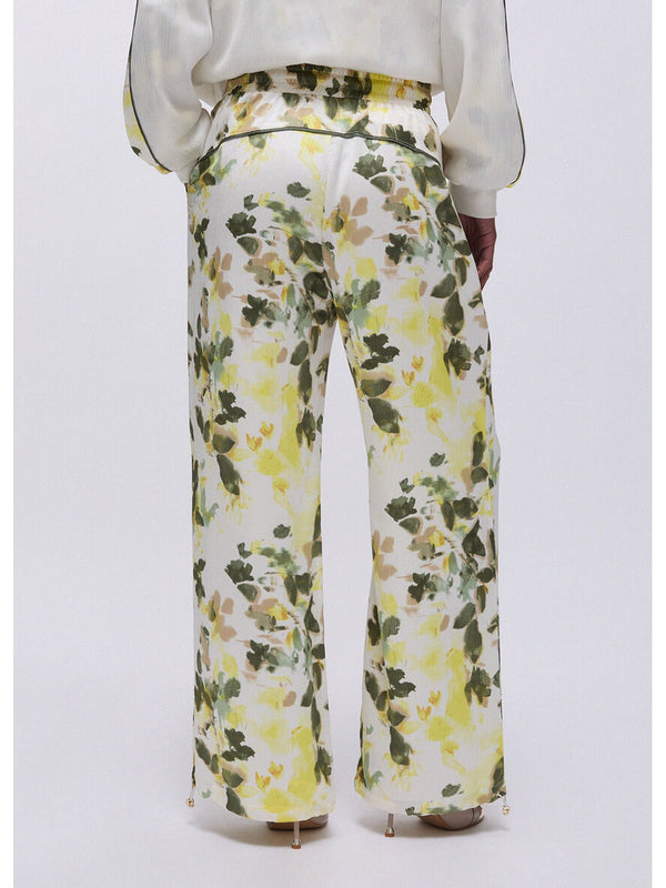 Liu jo Pantalone tessuto Green shades/wh.milk TA6257 T358A-P9217