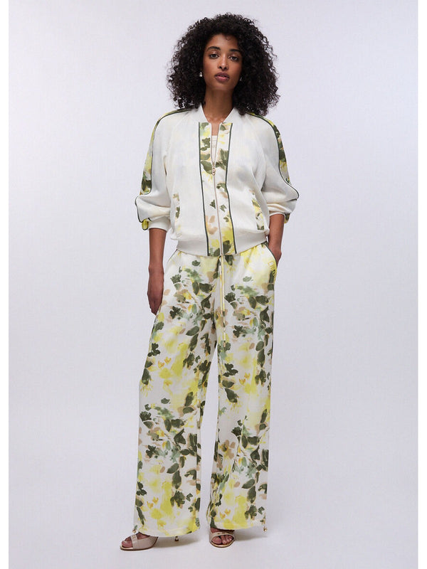 Liu jo Pantalone tessuto Green shades/wh.milk TA6257 T358A-P9217