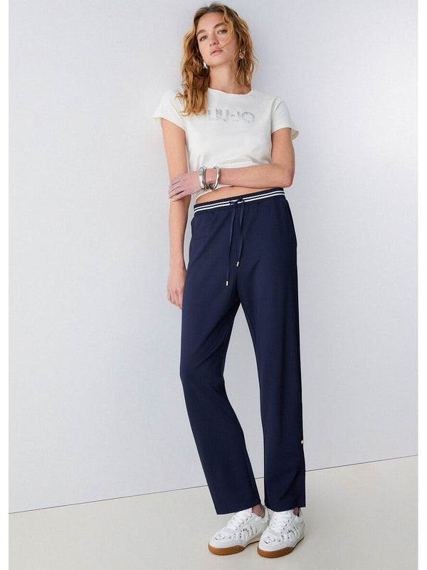 Liu jo Pantalone tessuto Night blu sky TA6280 J5942-93924