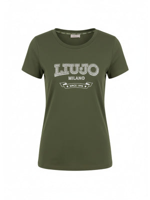 Liu jo T-shirt Military/LiuJo TA6285 JS923-P9305