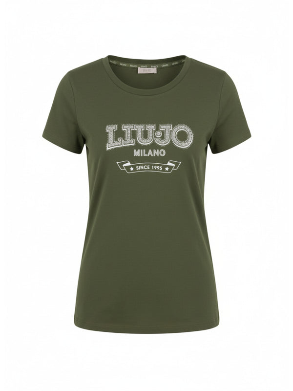 Liu jo T-shirt Military/LiuJo TA6285 JS923-P9305