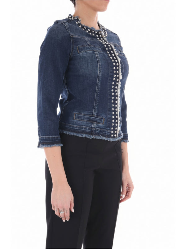 Liu jo Giubbotto Den.Blue tasch.logo UA6033 D4128-78409