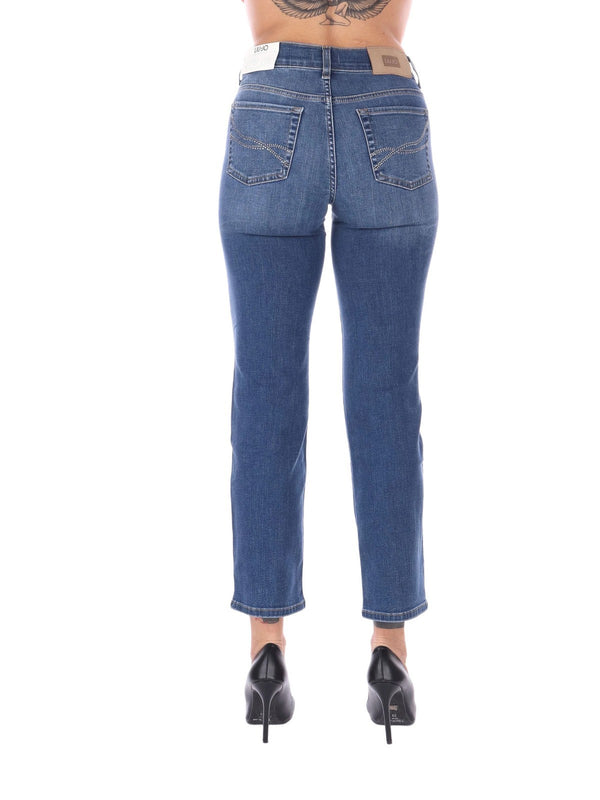Liu jo Pantalone denim Den.Blue auth.dk ful UA6066 DS081-79028