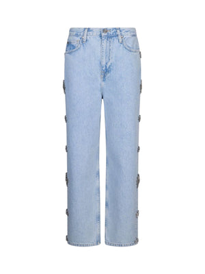 Liu jo Pantalone denim Den.Blue stbl record UA6196 D4854-79019