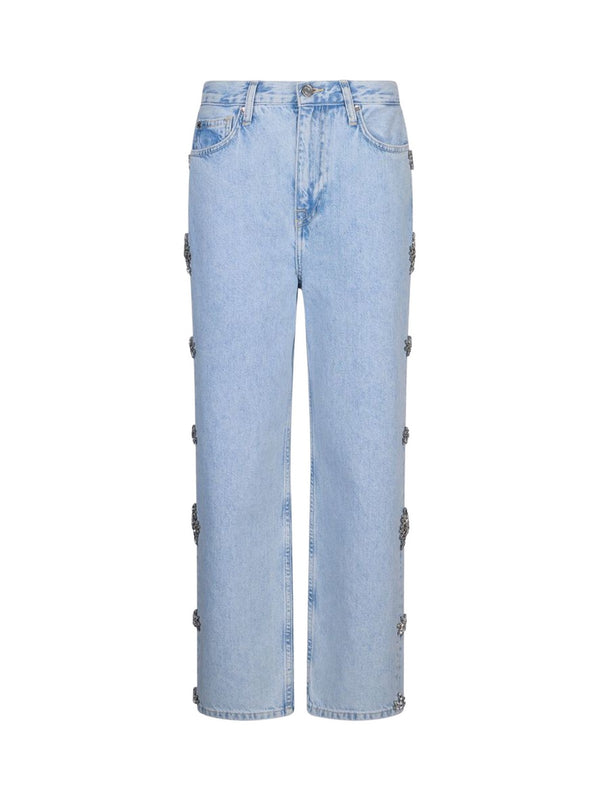 Liu jo Pantalone denim Den.Blue stbl record UA6196 D4854-79019