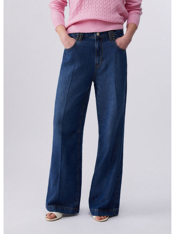 Liu jo Pantalone denim Den.Blue superior wa UA6201 D0333-77682