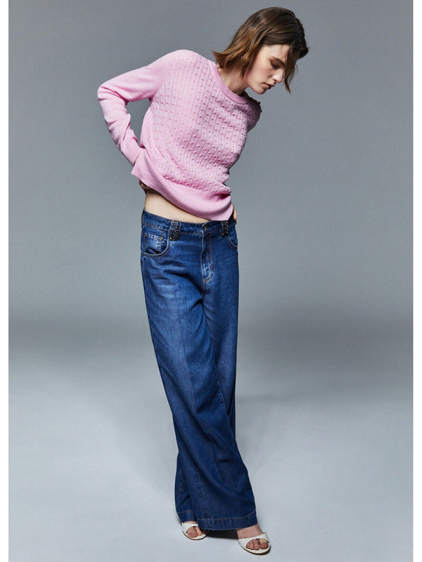 Liu jo Pantalone denim Den.Blue superior wa UA6201 D0333-77682