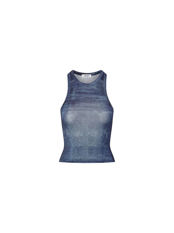 Liu jo T-shirt Special denim UA6505 J1624-L9680