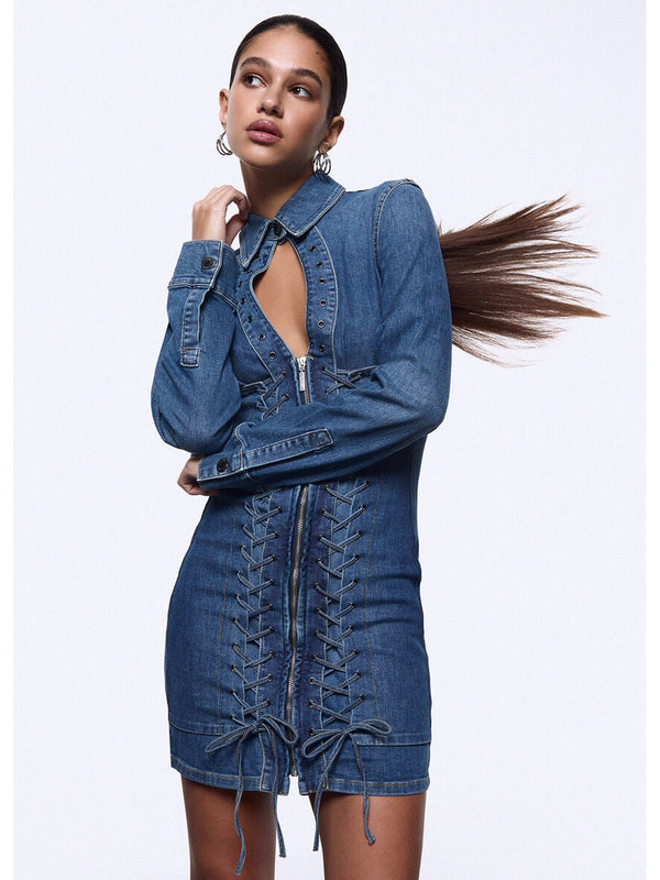 Liu jo Abito Den.md.Blue intrecci UA6508 D0399-79157