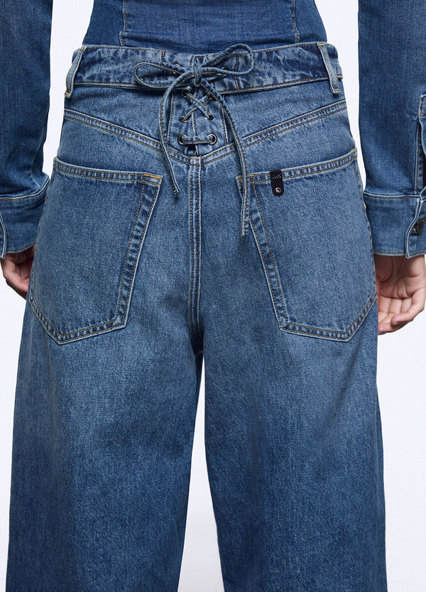 Liu jo Pantalone denim Den.md.Blue intrecci UA6510 D0400-79157
