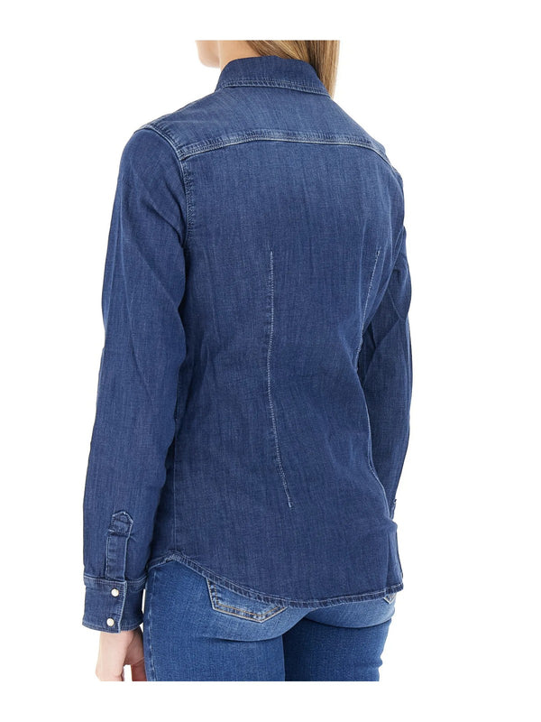 Liu jo Camicia Den.Blue sing wash UXX046 D4051-77917