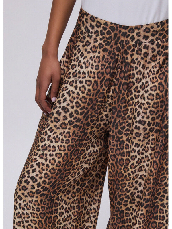 Liu jo Pantalone tessuto Animalier VA6052 TS123-V9789