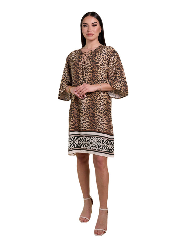 Liu jo Kaftano Animalier VA6054 TS123-V9789