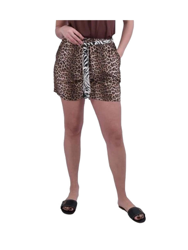 Liu jo Pantalone tessuto Animalier VA6064 TS123-V9789