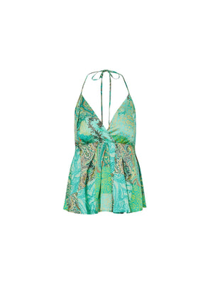 Liu jo Top/Canotta Cachem.water green VA6115 TS124-P9269