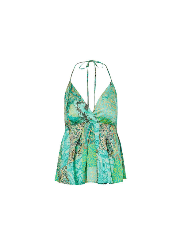 Liu jo Top/Canotta Cachem.water green VA6115 TS124-P9269