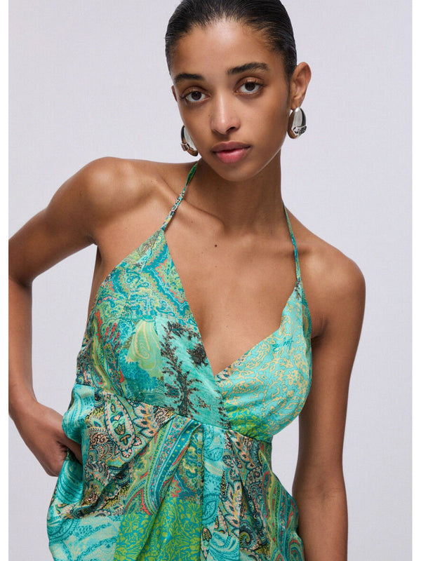 Liu jo Top/Canotta Cachem.water green VA6115 TS124-P9269