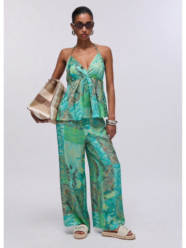 Liu jo Top/Canotta Cachem.water green VA6115 TS124-P9269