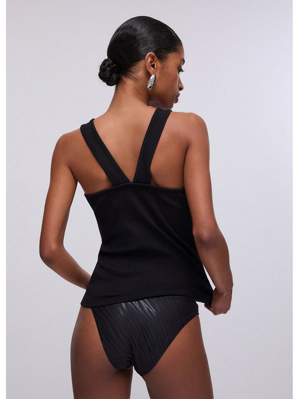 Liu jo Top/Canotta Nero VA6122 J4822-22222