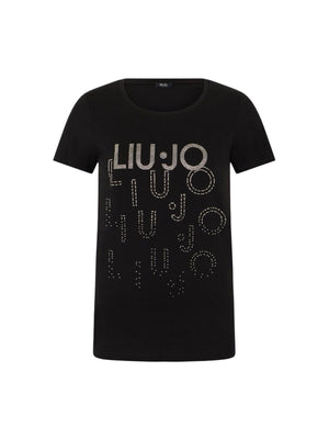 Liu jo T-shirt Nero/degrade VA6171 JS003-T9503
